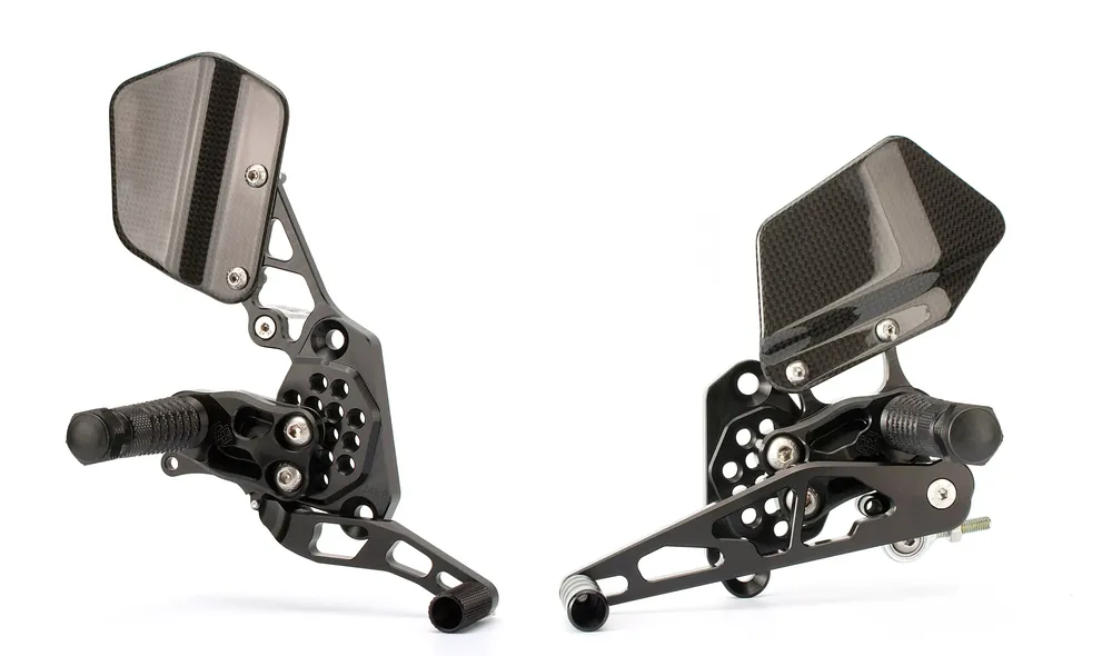 GILLES AS31GT Fußrastenanlage passend für Ducati 749/999 schwarz Sale