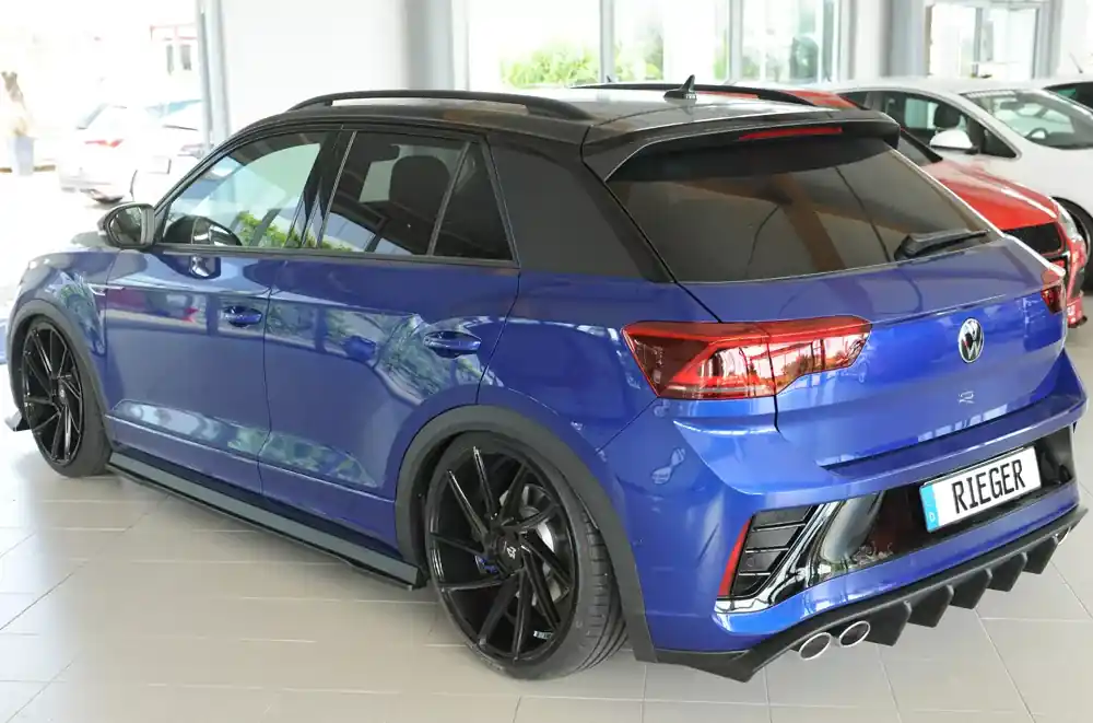 Rieger Heckeinsatz passend für VW T-Roc R (A1) ab 01/2022 Versand Am Gleichen Tag