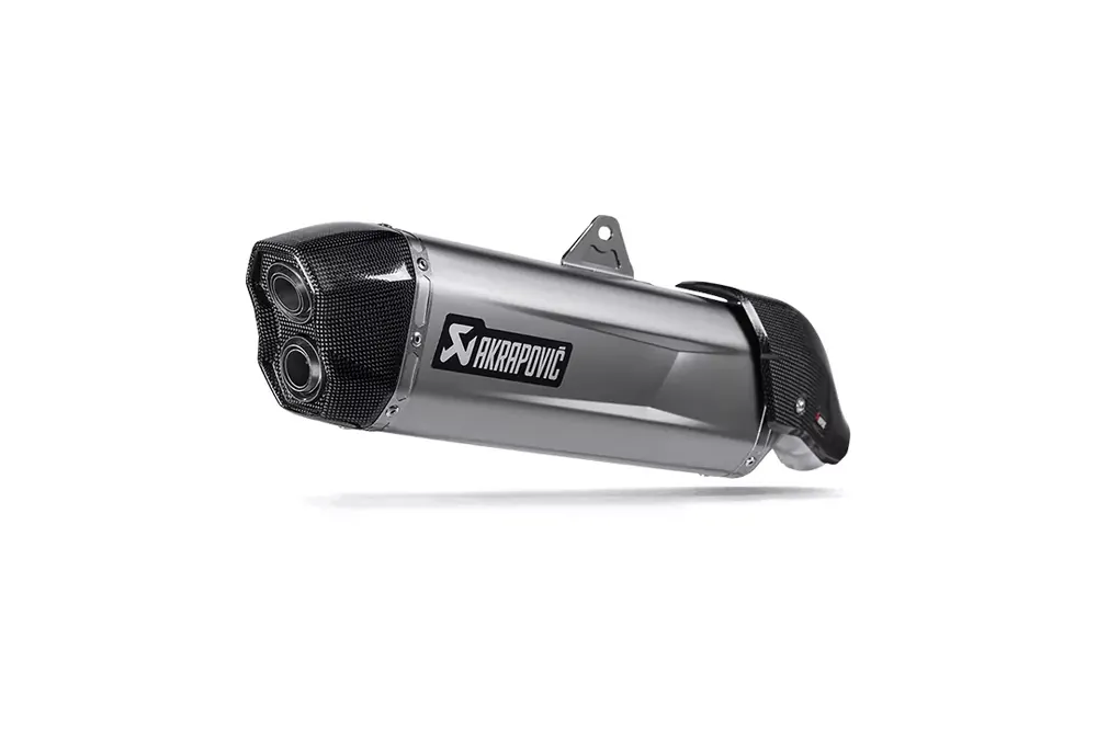 Knallerangebot Akrapovic Slip-On Line (Titanium) Auspuff passend für Aprilia Tuareg 660 ab 2022