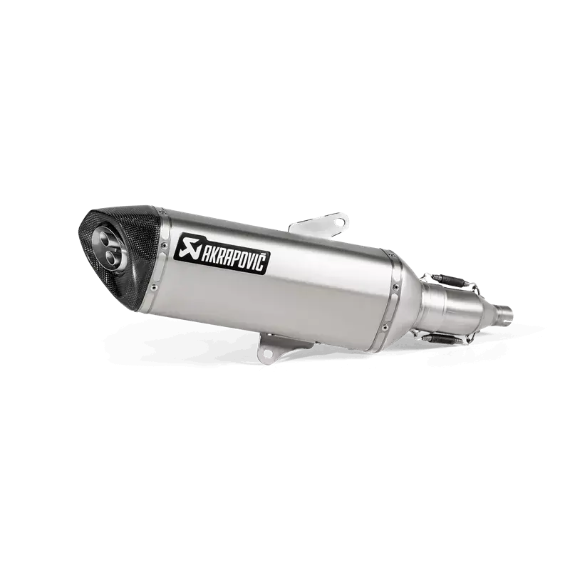 Akrapovic Slip-On Line Edelstahl Endschalldämpfer passend für Honda Forza 300 (2018–2020) Markenprodukt
