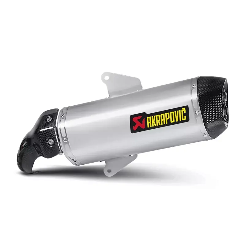 Top-Angebot Akrapovic Slip-On Line (SS) Endschalldämpfer passend für Aprilia SRV 850 und Gilera GP 800