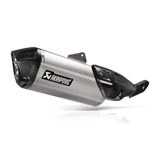 Preisknaller Akrapovic Slip-On Line (Titanium) Auspuff passend für Suzuki V-Strom 800 (2022–2025)