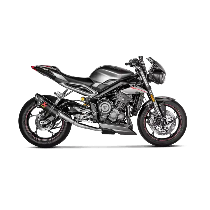 Akrapovic Slip-On Line (Carbon) Auspuff passend für Triumph Street Triple 765S / R / RS 2017-2019 Rabatt