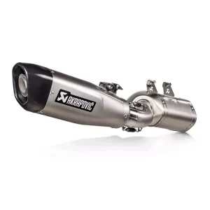 Sonderangebot Akrapovic Slip-On Line (Titanium) Auspuff passend für Kawasaki Z650RS ab Modelljahr 2022-