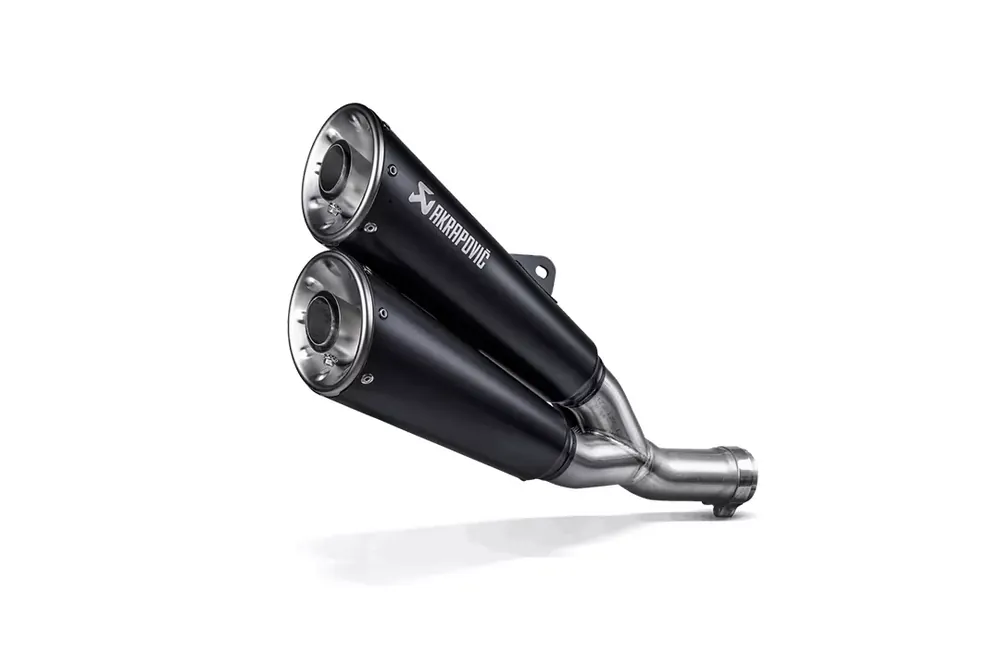Preisreduziert Akrapovic Slip-On Line Auspuff passend für Ducati Scrambler 800