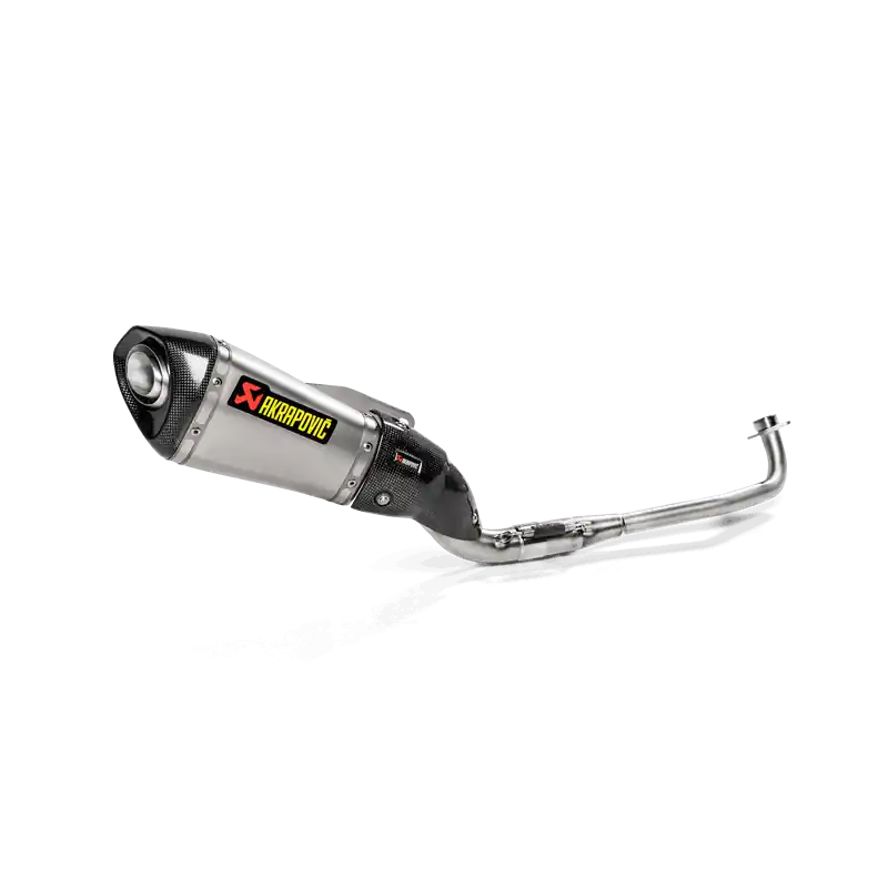 Akrapovic Racing Line Titan-Komplettanlage passend für Honda MSX125 2016–2020 Direkt Vom Hersteller