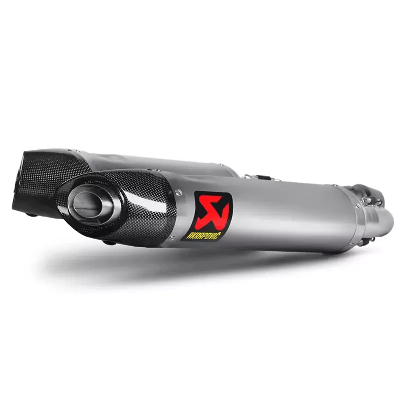 Akrapovic Slip-On Line (Titanium) Endschalldämpfer passend für Aprilia Shiver 750 / GT 2010-2016 Top-Seller