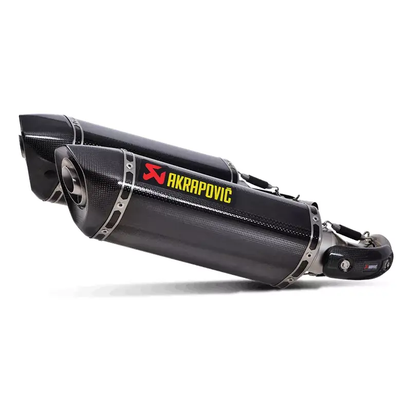Preisreduziert Akrapovic Slip-On Line (Carbon) Auspuff passend für Ducati Monster 696/796/795/1100/1100S