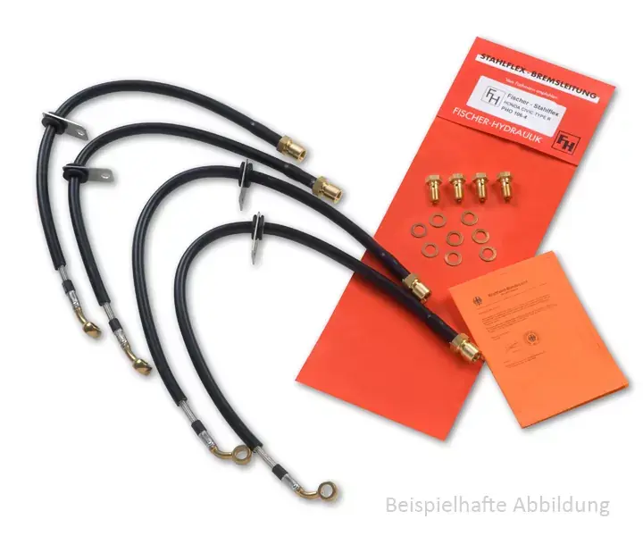 Stahlflex Bremsleitung passend für Alfa Romeo 33 Sportwagon (907B) Echt