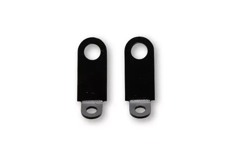 HIGHSIDER Blinkerhalter schwarz Aluminium (Paar) Sonderaktion