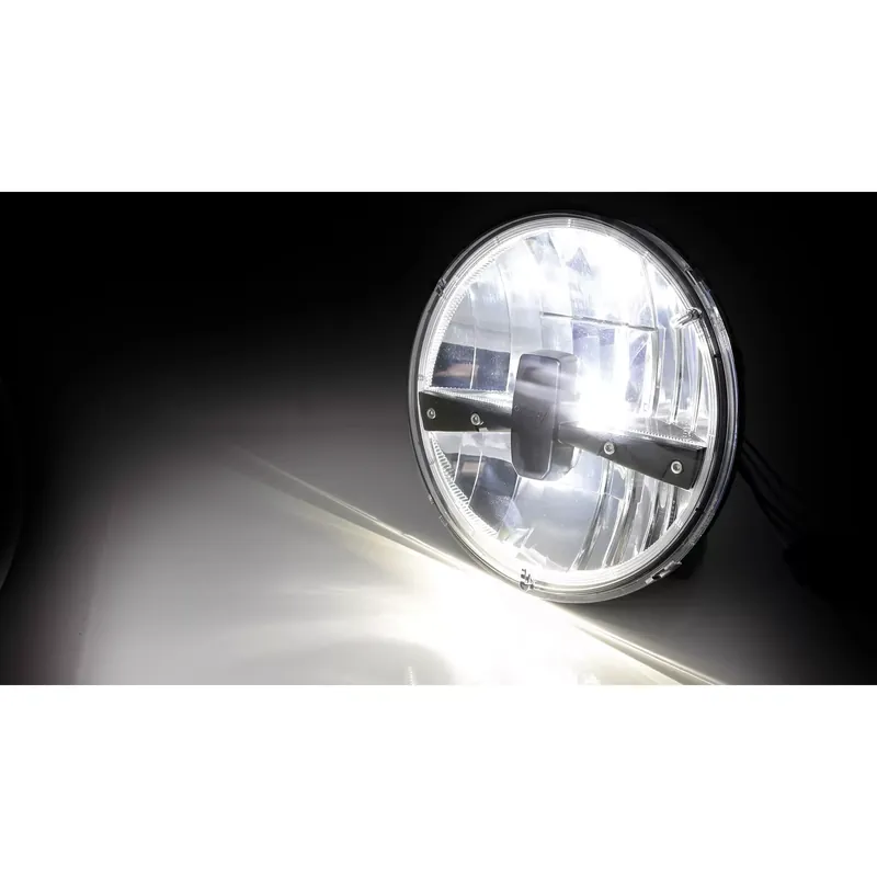 Letzte Chance HIGHSIDER pro 7 Zoll LED Hauptscheinwerfereinsatz Typ 3 Schwarz E-geprüft
