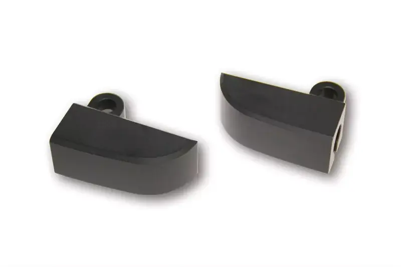 HIGHSIDER pro Blinkerhalter schwarz – CNC Alu Halter passend für M8 Blinker Direktkauf