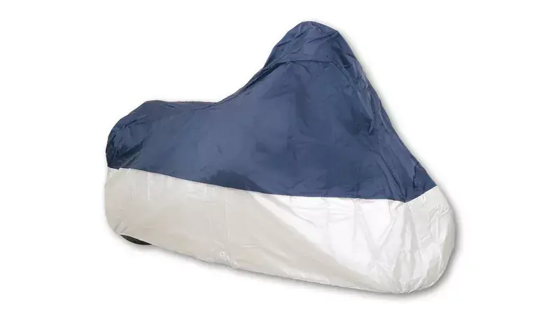 Neue Kollektion SHIN YO Abdeckplane Blau/Silber Outdoor, passend für Moto/Scooter, Größe S