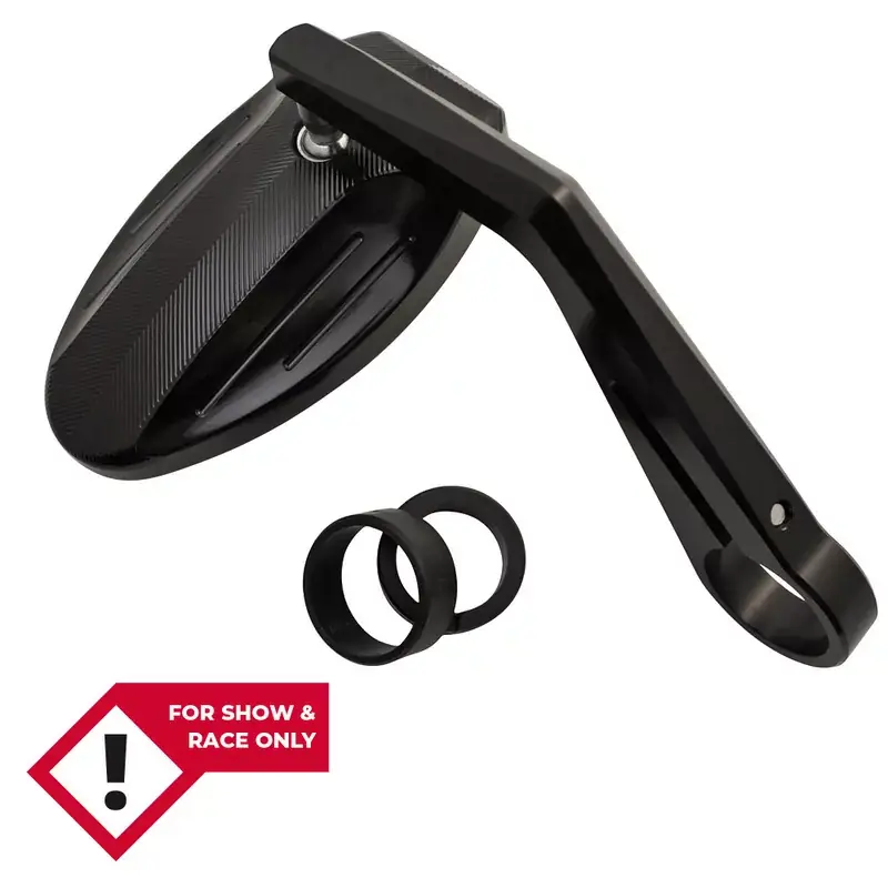 Heißes Angebot SHIN YO Lenkerendenspiegel Ferrara Schwarz (1Stck.)