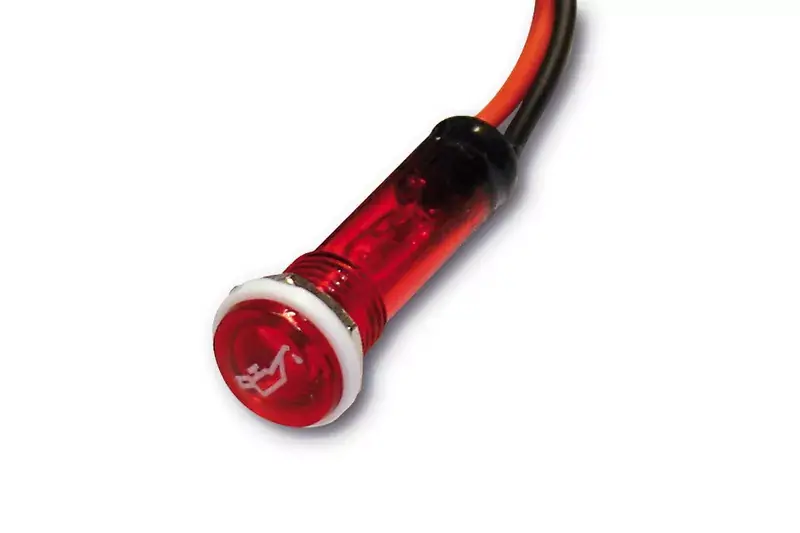 SHIN YO Kontrollleuchte Öl rot für Cockpit Angebot