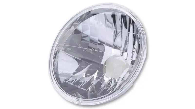 SHIN YO 6 1/2 Zoll Hauptscheinwerfereinsatz mit Klarglas und Prismenreflektor Neu
