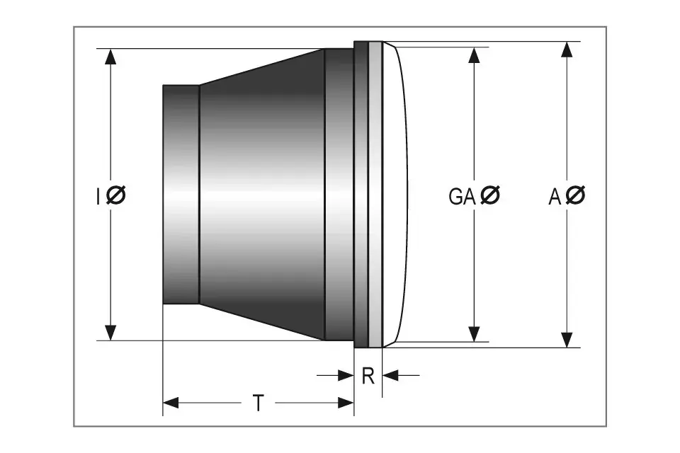 Bestpreis SHIN YO 120mm Scheinwerfereinsatz HS1 35/35W mit Standlicht, Klarglas, E-geprüft