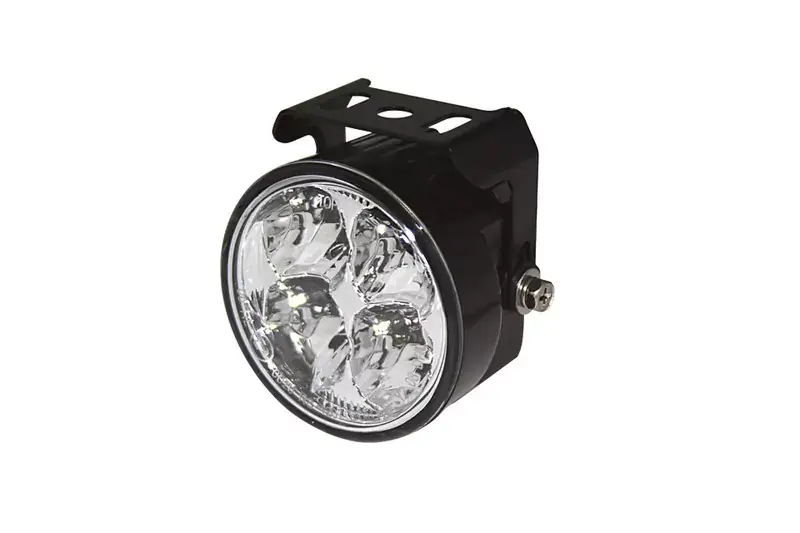 Finale Aktion HIGHSIDER pro LED Tagfahrlicht Schwarz Rund (1Stck)