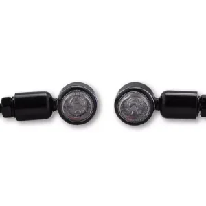 Sofort Bestellen SHIN YO MC-1 LED Blinker Gehäuse Schwarz / Linse Klar (Paar), vorn