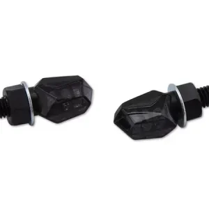 SHIN YO Tiny LED Blinker Schwarz / Linse Rauchgrau (Paar), vorne & hinten Preiswert