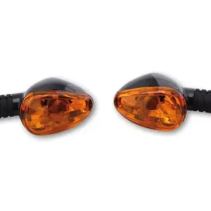 Direktkauf SHIN YO Little Duke Blinker Schwarz / Orange E-geprüft (Paar) – vorn & hinten