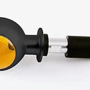 Kracherpreis SHIN YO Bulls Eye Lenkerendenblinker schwarz/orange (Paar), vorn