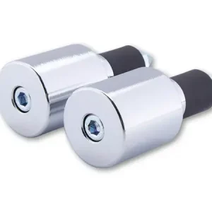 Versand Am Gleichen Tag SHIN YO Lenkerendgewichte Chrom 206g passend für Stahllenker