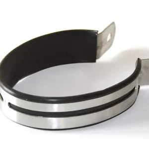 Super-Preis IXIL Auspuffschelle Edelstahl oval poliert