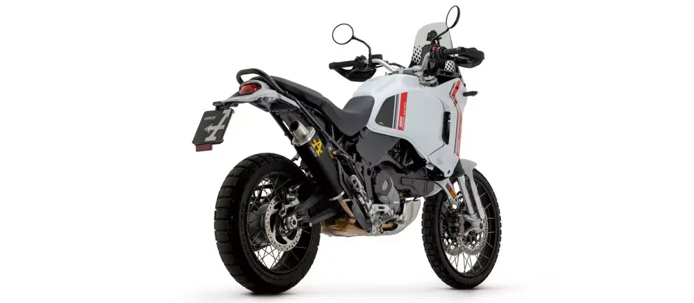Sale Arrow Indy-Race Endschalldämpfer Aluminium schwarz passend für DUCATI Desert X 950
