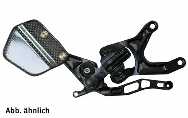 Bestseller GILLES VCR Fußrastenanlage passend für Kawasaki Z1000 / Z1000SX