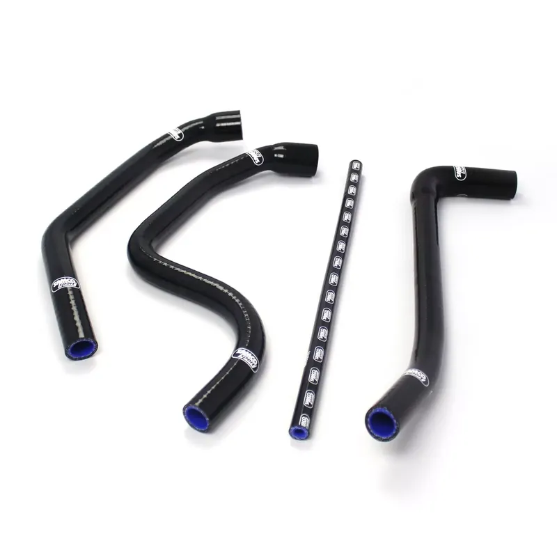 Neu Im Sortiment SAMCO SPORT Siliconschlauch Kit classic schwarz matt passend für Triumph Tiger 1050 (2007–2012)