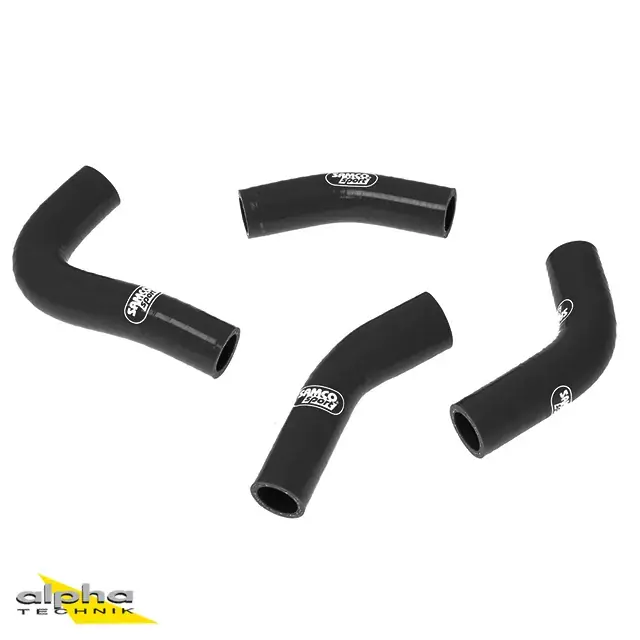 Beliebt SAMCO SPORT Siliconschlauch Kit schwarz passend für Yamaha RD350LC (1983–1995)