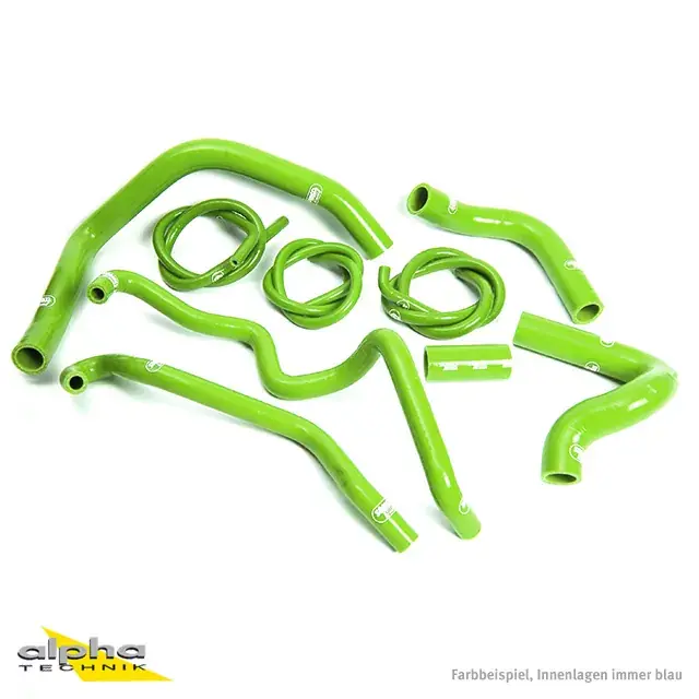Begrenztes Angebot SAMCO SPORT Siliconschlauch Kit grün passend für Kawasaki ZX10R 2004-2005