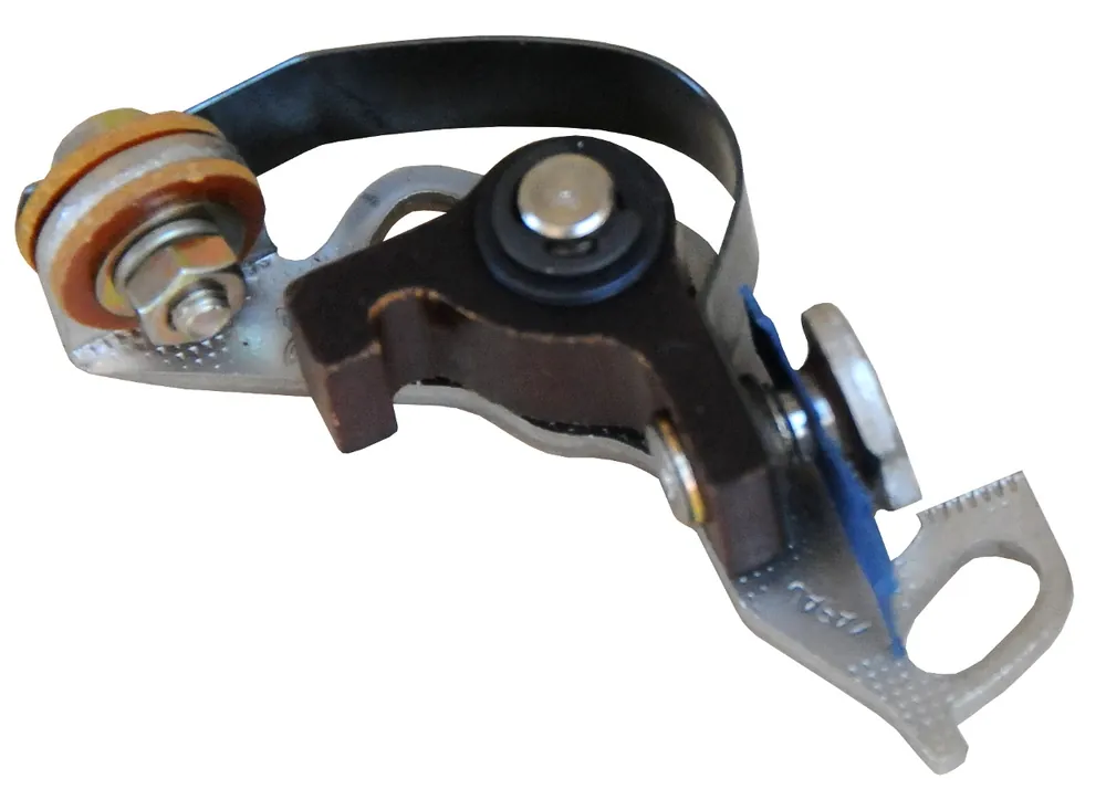Markenprodukt Honda CB250G (links) - Unterbrecherkontakt (Zündkontakt)
