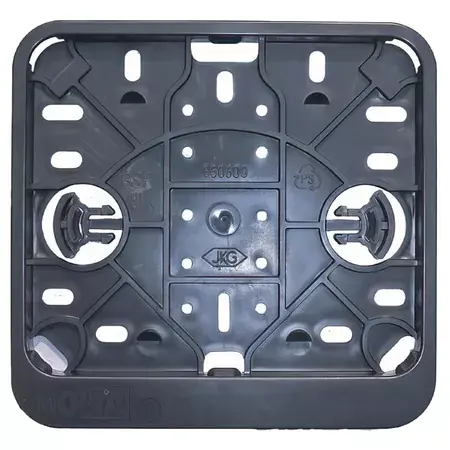 Kennzeichenhalter Horizontal 145 x 125 schwarz Nur Für Kurze Zeit