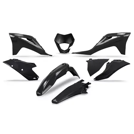 Markenprodukt Plastik Kit Gasgas EC / EC-F 2021-2023 ab 2021 UFO schwarz