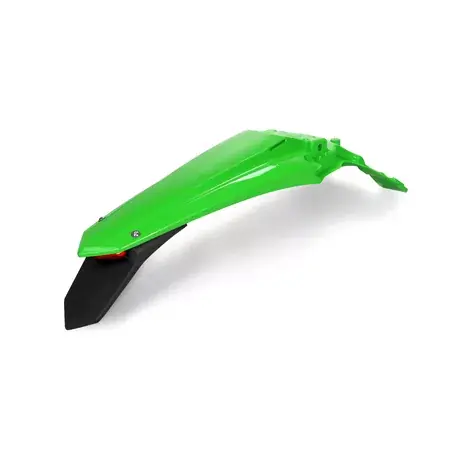Enduro Schutzblech hinten LED Kawasaki KX ab 2019 UFO grün Neue Ware