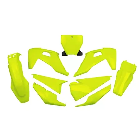 Highlight Plastik Kit Husqvarna TC / FC ab 2019 UFO neon gelb