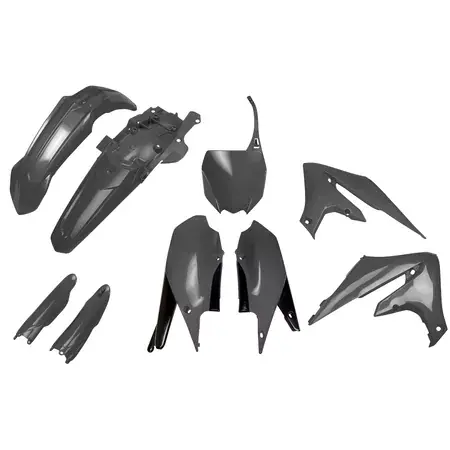 Plastik Kit mit Gabelprotektoren Yamaha YZF ab 2018 UFO grau Begrenztes Angebot