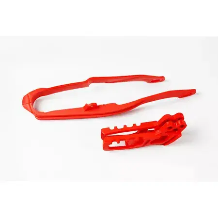 Kettenführung + Schwingenschleifer Honda CR 125 / 250 2005-2006 rot Bestseller