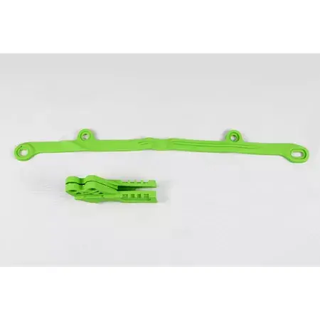 Kettenführung + Schwingenschleifer Kawasaki KXF 250 / 450 2006-2008 grün Jetzt Bestellen