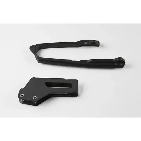 Schwingenschleifer + Kettenführung Suzuki RM 125 / 250 1999-2000 schwarz UFO Angebot