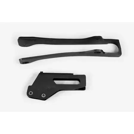 Schwingenschleifer + Kettenführung Yamaha YZ 125 / 250 1997-2001 schwarz UFO Sonderangebot