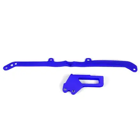 Schwingenschleifer + Kettenführung Yamaha YZ 125 / 250 2005-2008 blau UFO Highlight