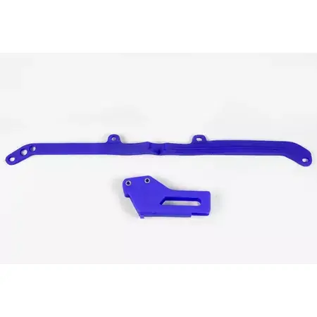 Schwingenschleifer + Kettenführung Yamaha YZF 250 / 450 2006 blau UFO Neuheit