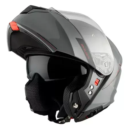 Top-Angebot Klapphelm MT Helmets GENESIS glänzend grau