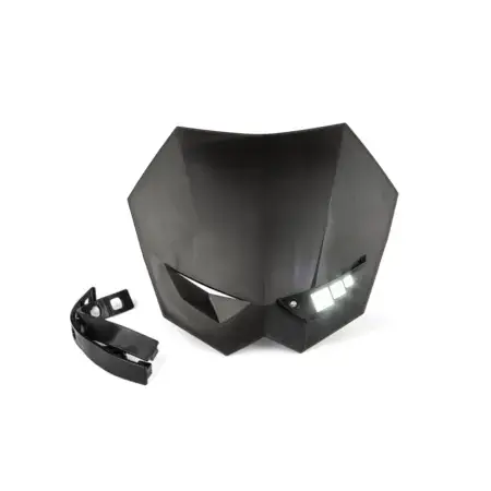 LED Enduro Lichtmaske STR8 Schwarz Sonderaktion