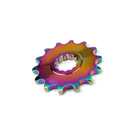 Kettenritzel 14 Zähne 420 MotoForce Racing AM6 Neochrome Nur Für Kurze Zeit