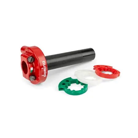 Gasgriff 4T Domino XM2 einstellbar Rot Solange Der Vorrat Reicht