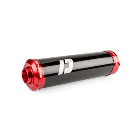 Endschalldämpfer 50ccm Schaltmoped Doppler schwarz / rot Angebot